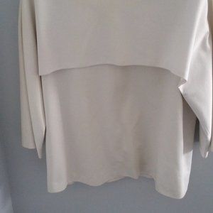 Sophisticated JIL SANDER light grey top